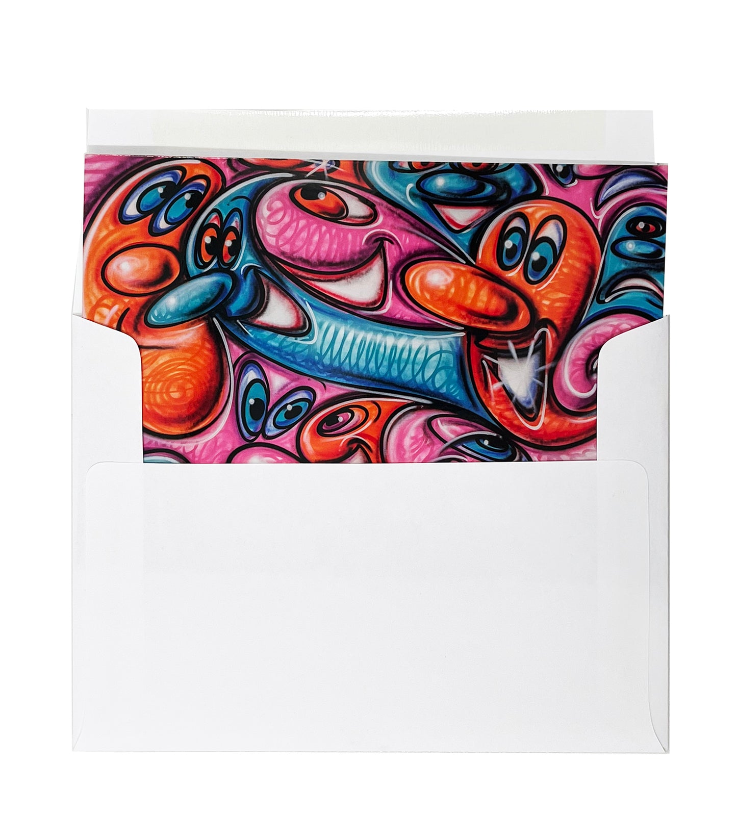 KENNY SCHARF 'Drip City' (2022) Triptych Skateboard Deck Set