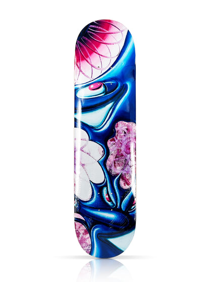 KENNY SCHARF 'Micro Stellar' (2021) Triptych Skateboard Deck Set