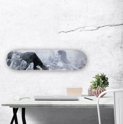 LANCE MERCER x 1xRUN 'Chris Cornell Surfing' (2020) Skateboard Deck