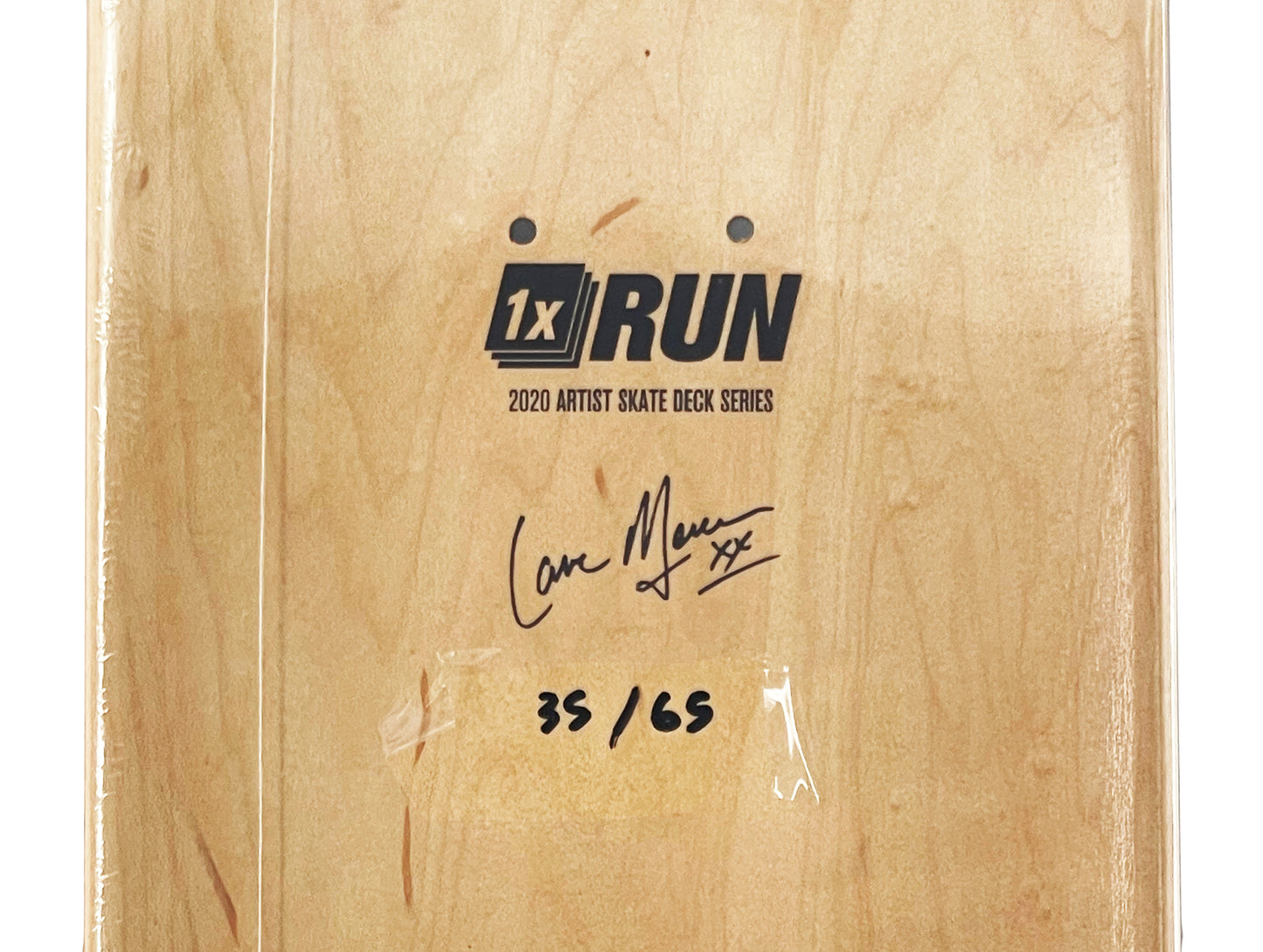 LANCE MERCER x 1xRUN 'Chris Cornell Surfing' (2020) Skateboard Deck