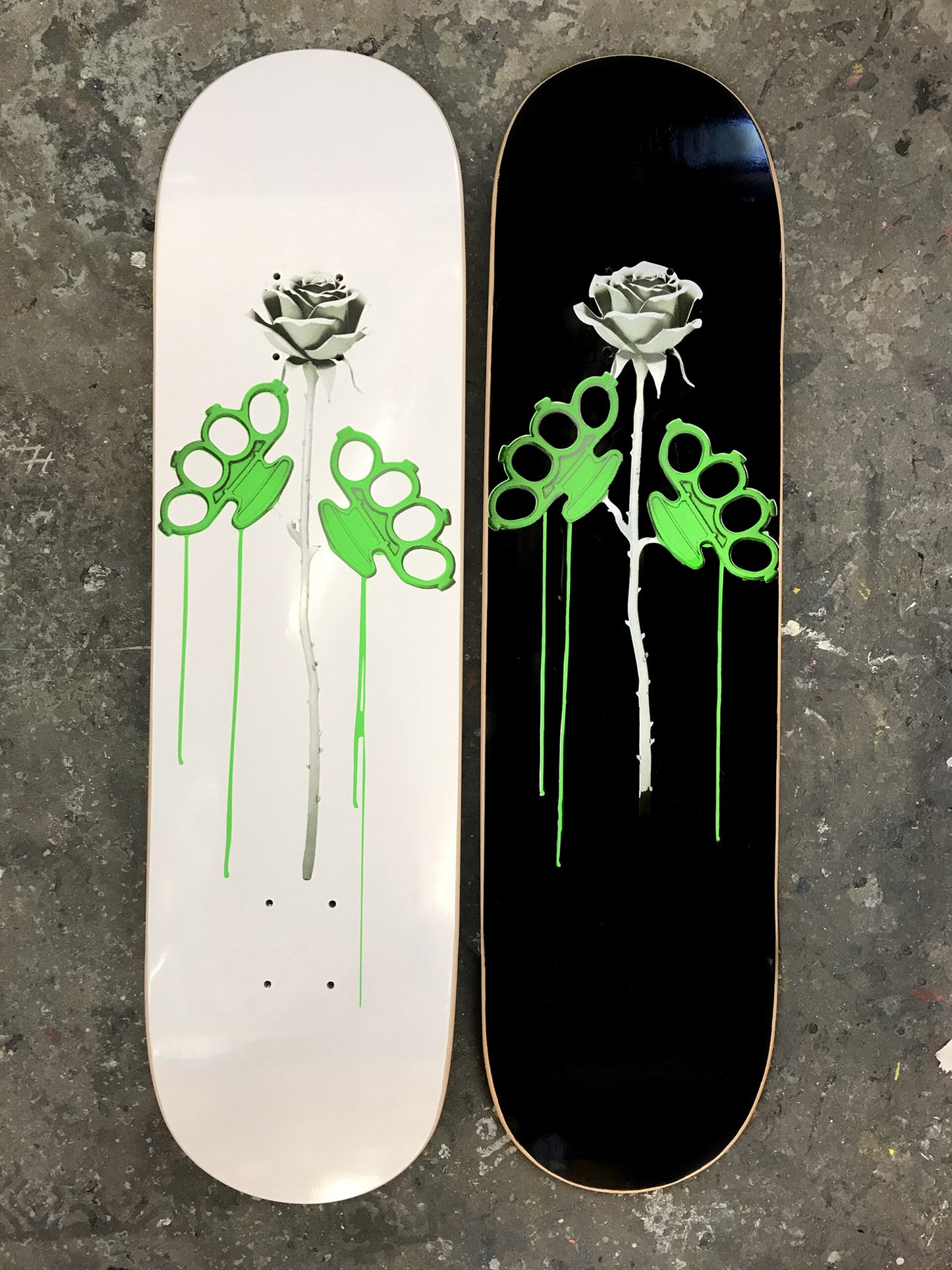 LUDO x Clown Skateboards 'Team Deck' (2021) Skateboard Deck Set (diptych)