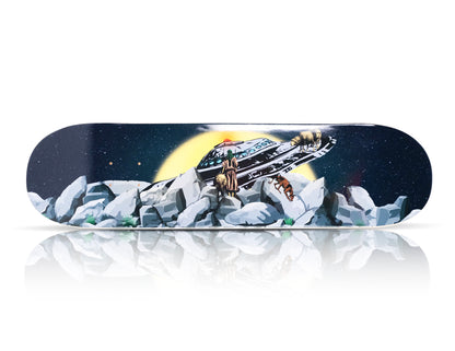 MAD x 1xRUN 'UFO Crash' (2022) Skateboard Deck