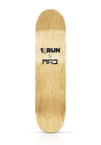 MAD x 1xRUN 'UFO Crash' (2022) Skateboard Deck