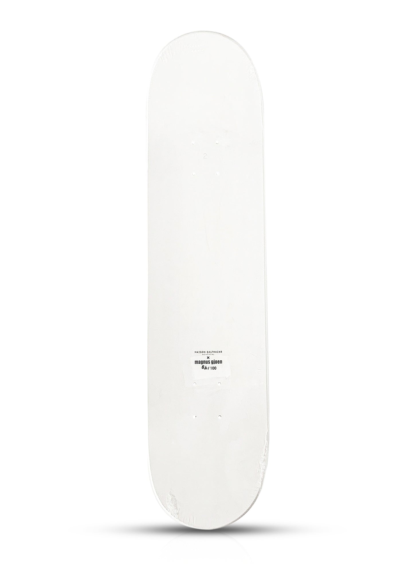 MAGNUS GJOEN 'Victory over Ignorance' (2013) Skateboard Deck