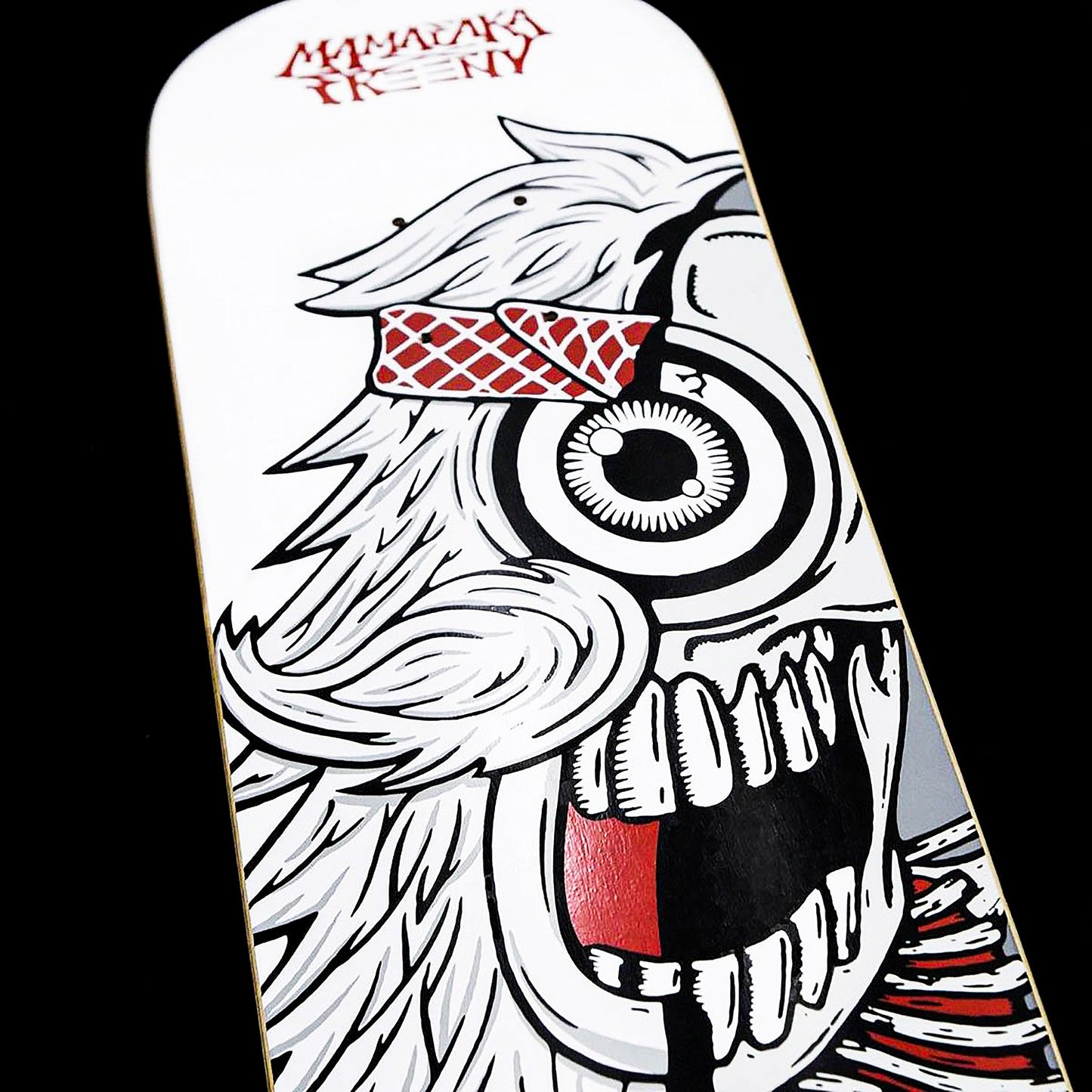 MAMAFAKA x JASON FREENY 'Dissected Mr. HellYeah!' (2020) Skateboard Deck