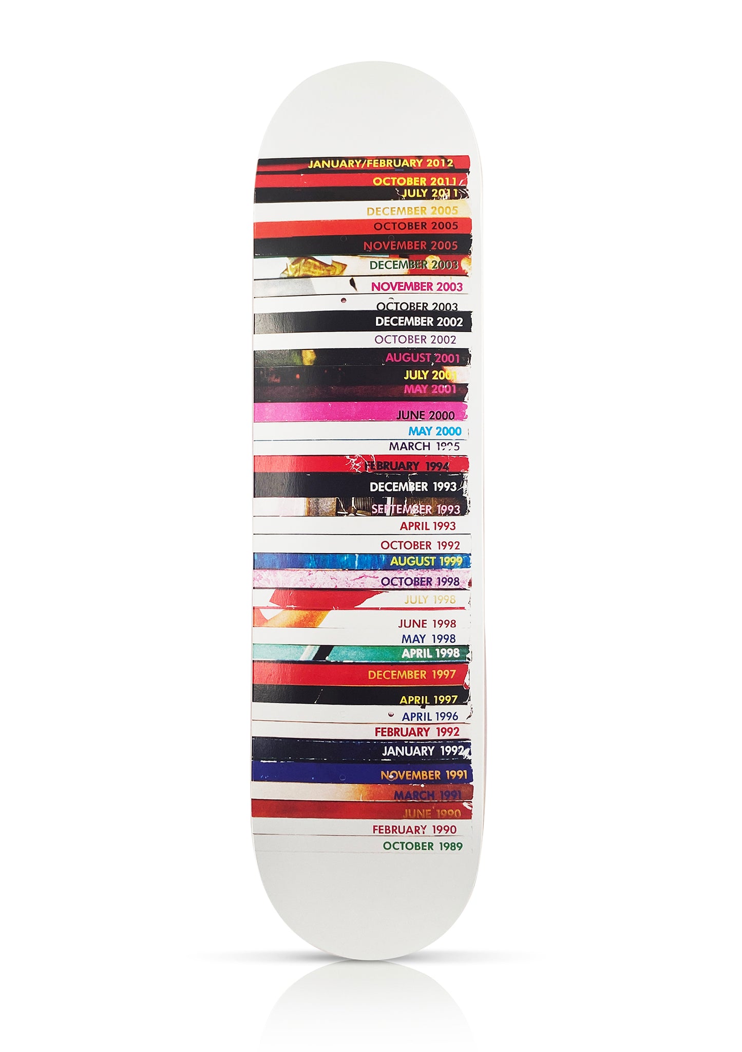 MARK VESSEY 'Playboy' (2018) Skateboard Deck Triptych Set