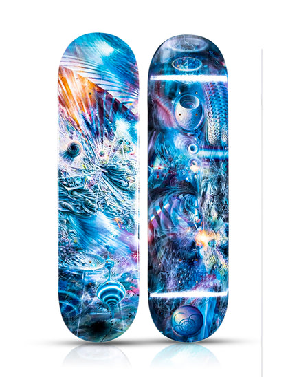 MARS-1 x 1xRUN 'Invisible Domain' (2019) Skateboard Deck