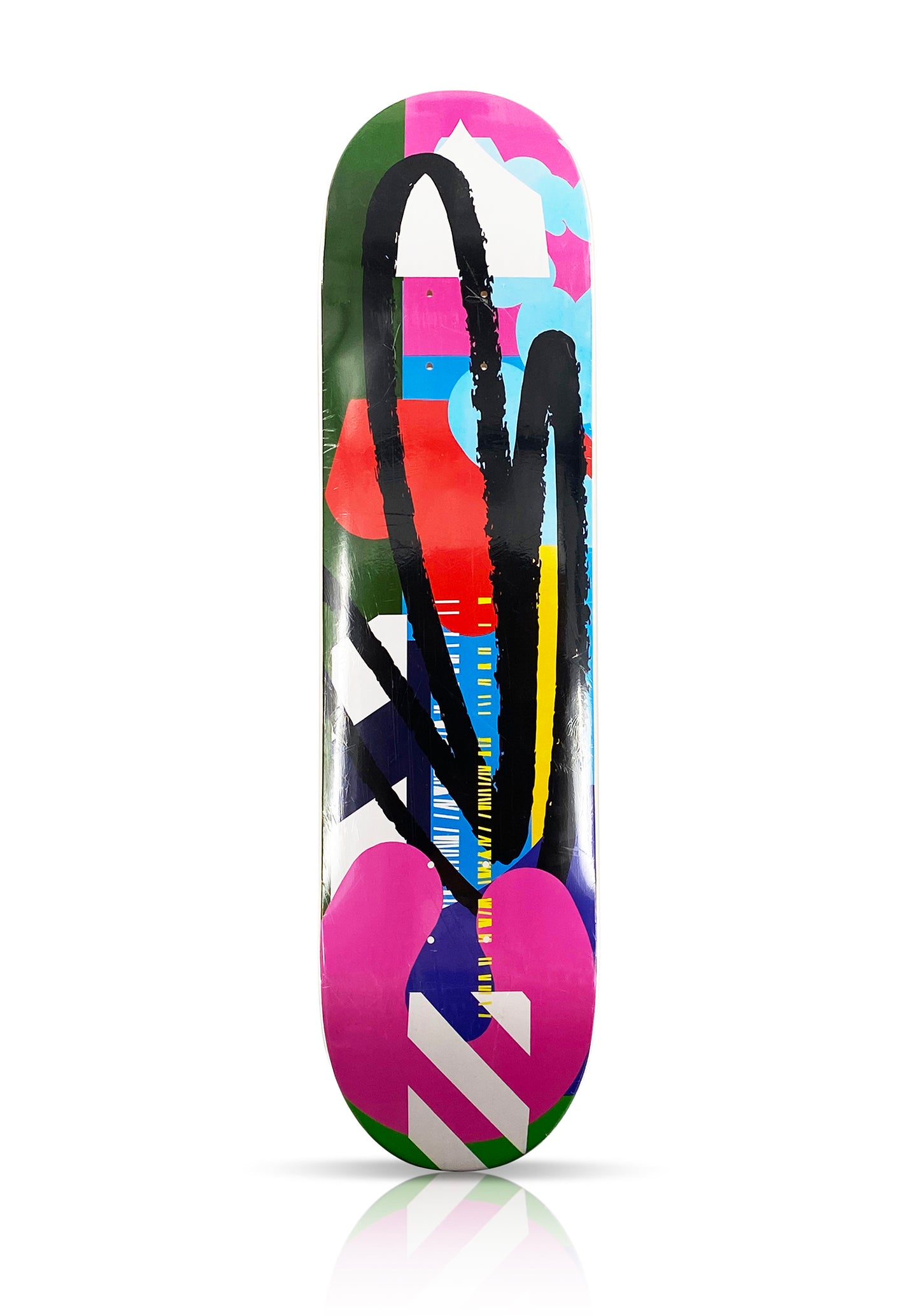 MASER x 1xRUN 'Sprout A + B + C'  (2021) Triptych Skateboard Deck Set