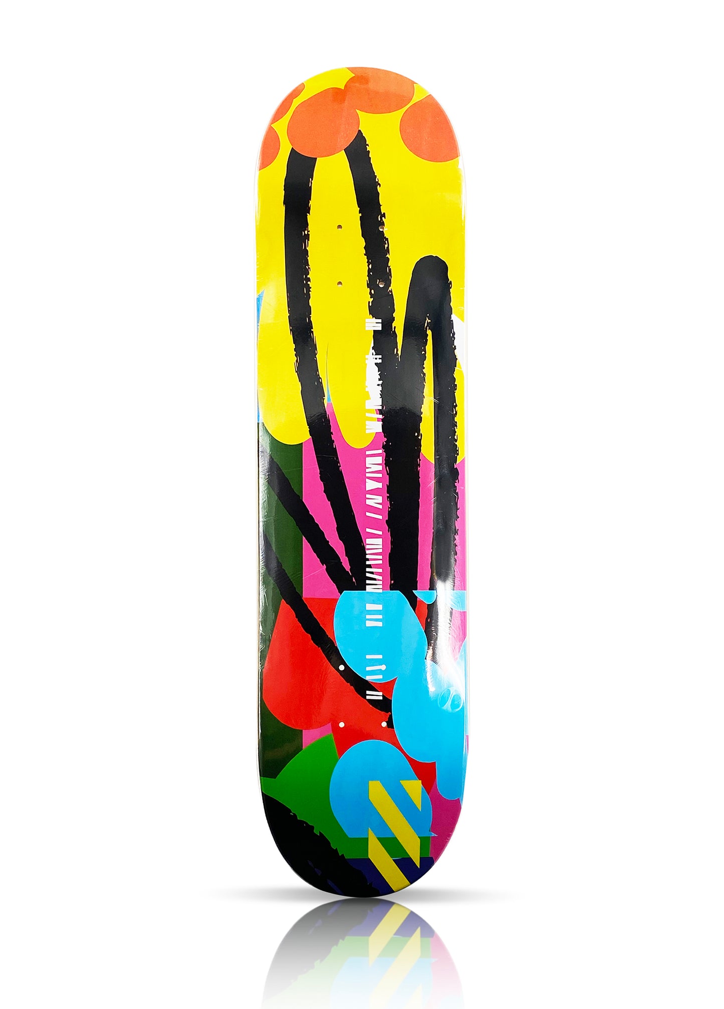 MASER x 1xRUN 'Sprout A + B + C'  (2021) Triptych Skateboard Deck Set