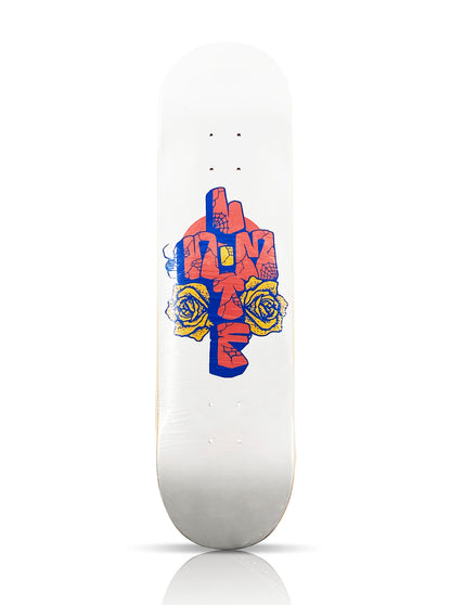 NEVER MADE (Francisco Reyes, Jr.) 'OG Cross' (2020) Skateboard Deck