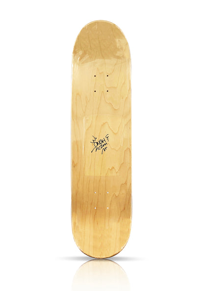 ONCH x NTWRK 'Splash' (2021) Hand-Signed Skateboard Deck