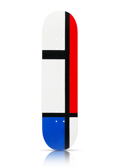 PIET MONDRIAN 'Composition in Red, Blue and Yellow' (2020) Triptych Skateboard Deck Set