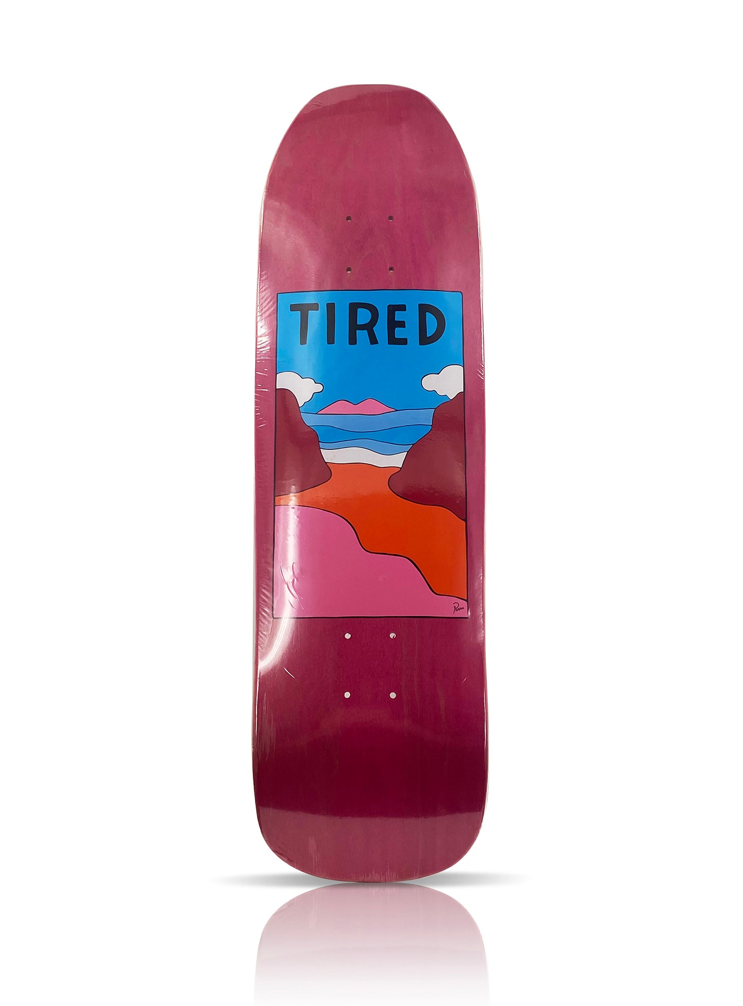 PIET PARRA x Tired 'Beach' (2016) Skateboard Deck