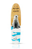 POLAR BEAR STENCILS 'Don't Make Us History' (2021) Original Skateboard Deck