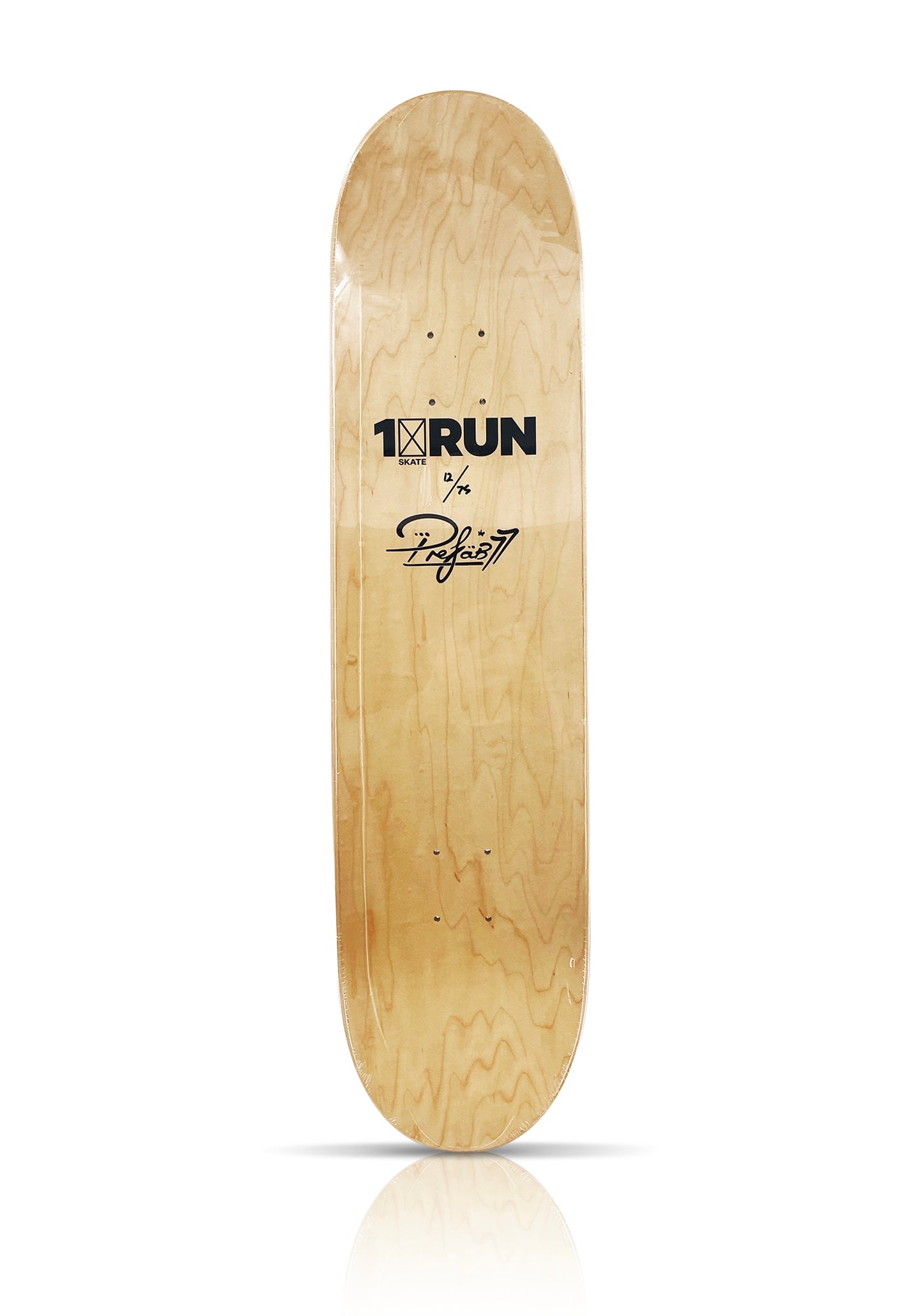 PREFAB 77 x 1xRUN 'Big Ben Ripped' (2022) Skateboard Deck (#12)