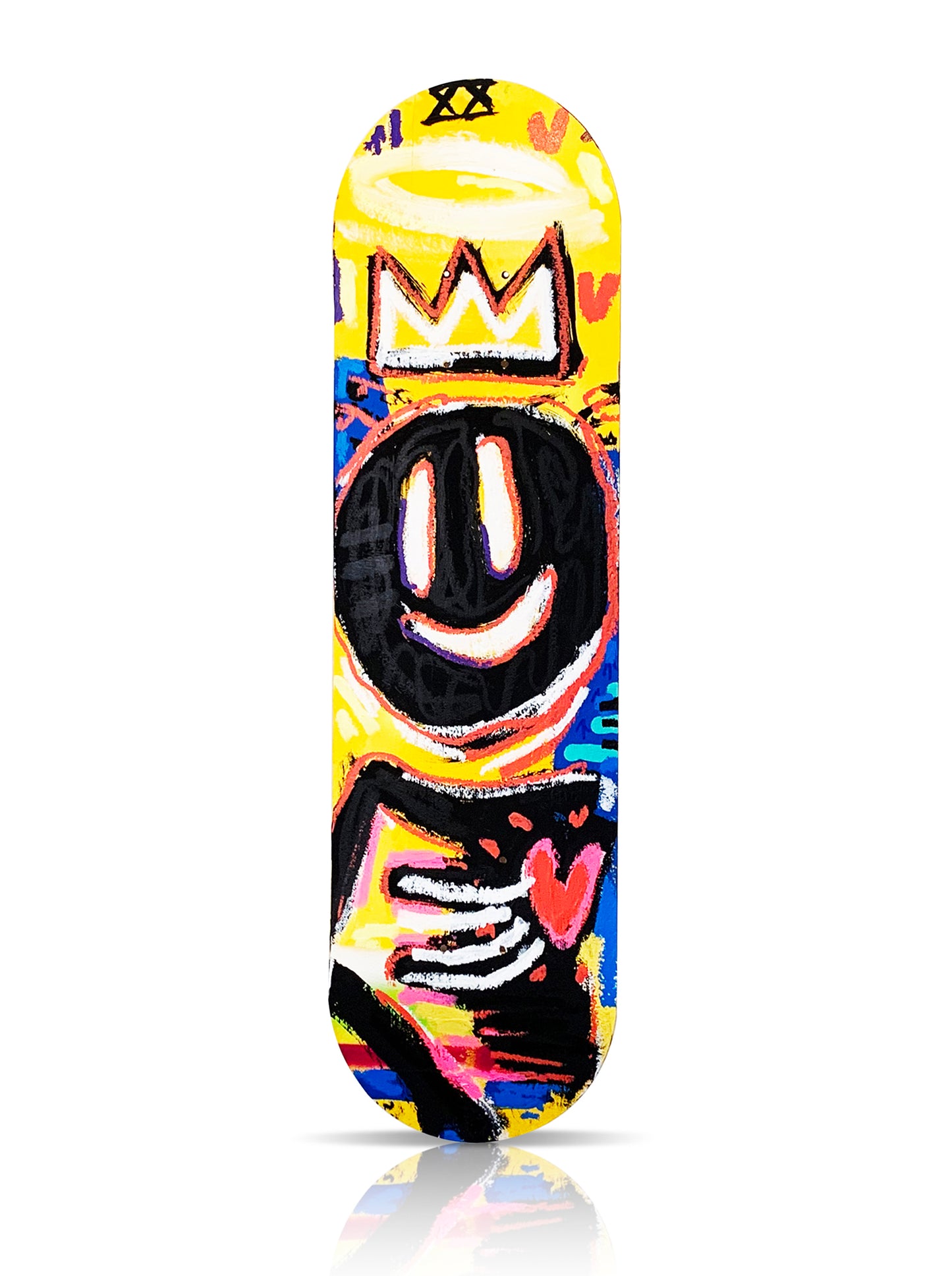 RYCA 'Acidquiat Collection' (2019-2020) Custom Framed Original Skate Deck Pair + Print