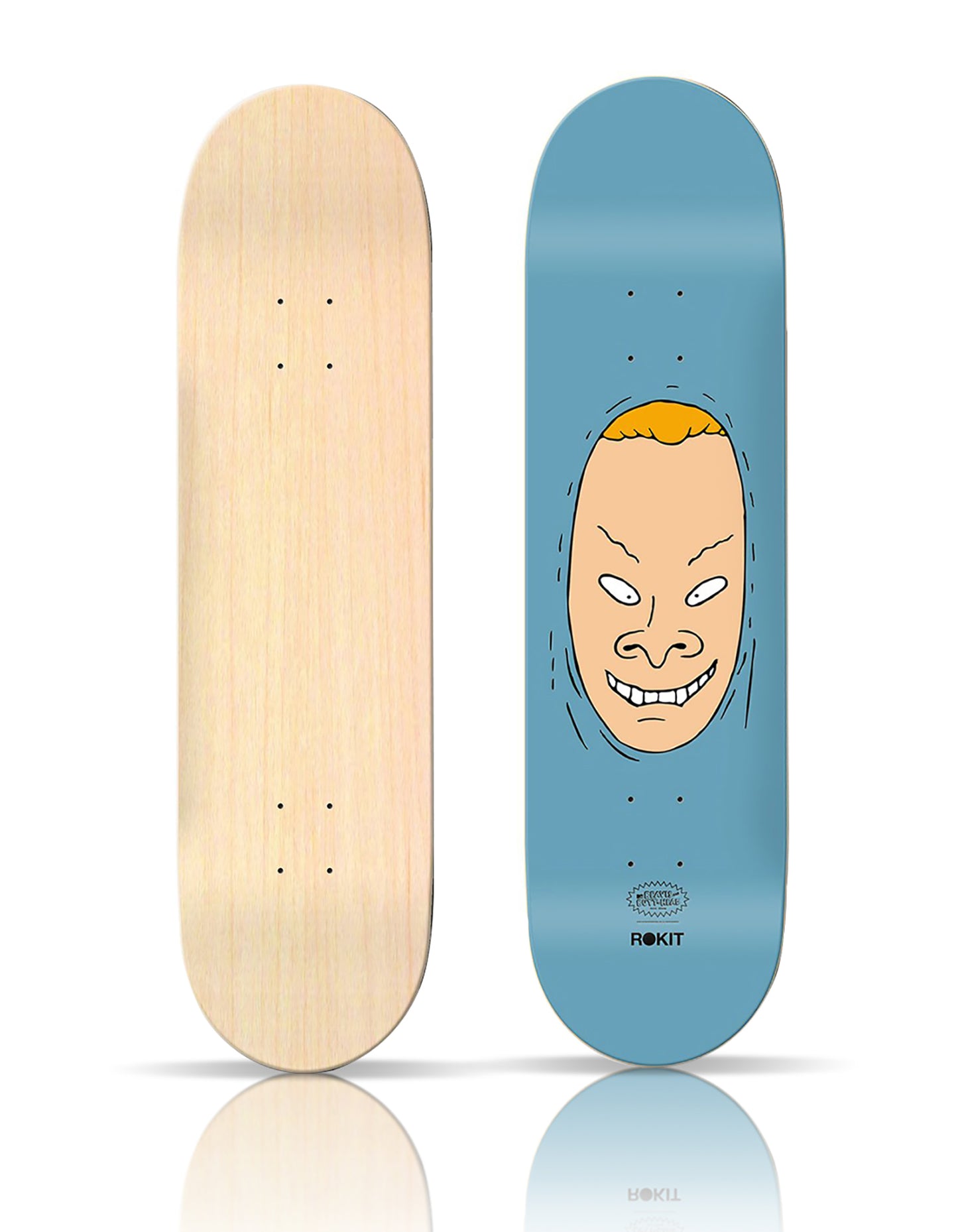 ROKIT x ComplexCon 'Beavis and Butt-Head' (2021) Skateboard Deck Set