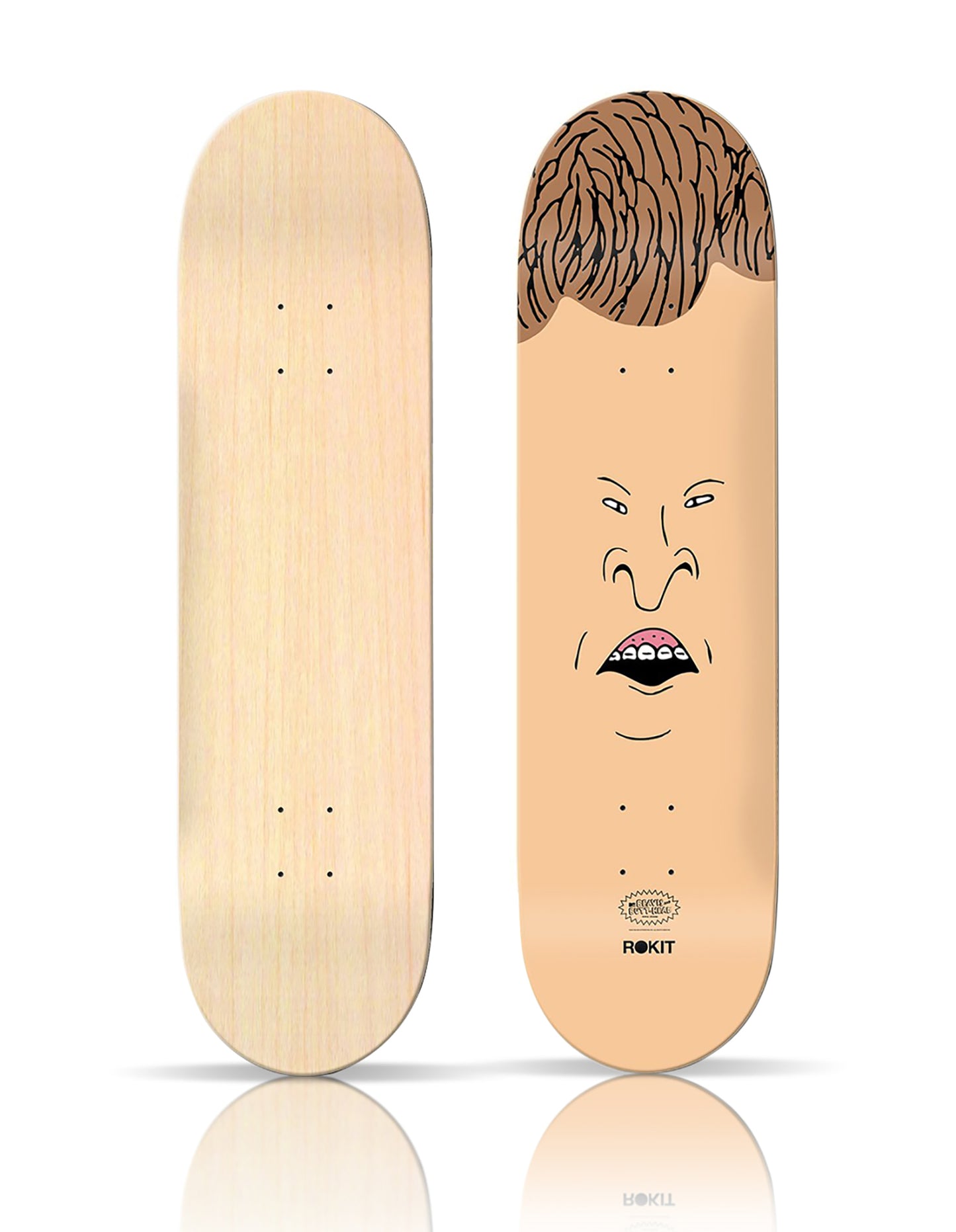 ROKIT x ComplexCon 'Beavis and Butt-Head' (2021) Skateboard Deck Set