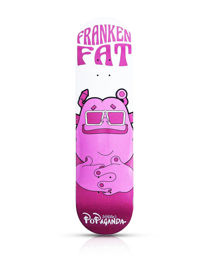 RON ENGLISH 'Franken Fat' (2019) Hand-Signed Skateboard Deck