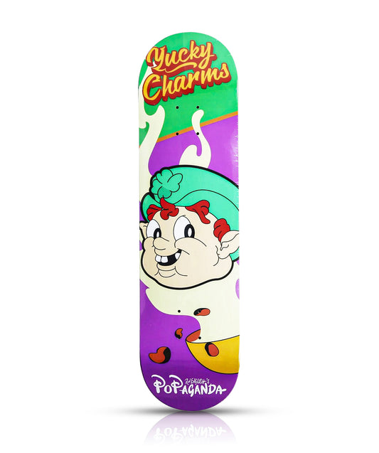 RON ENGLISH 'Yucky Charms' (2019) Hand-Signed Skateboard Deck