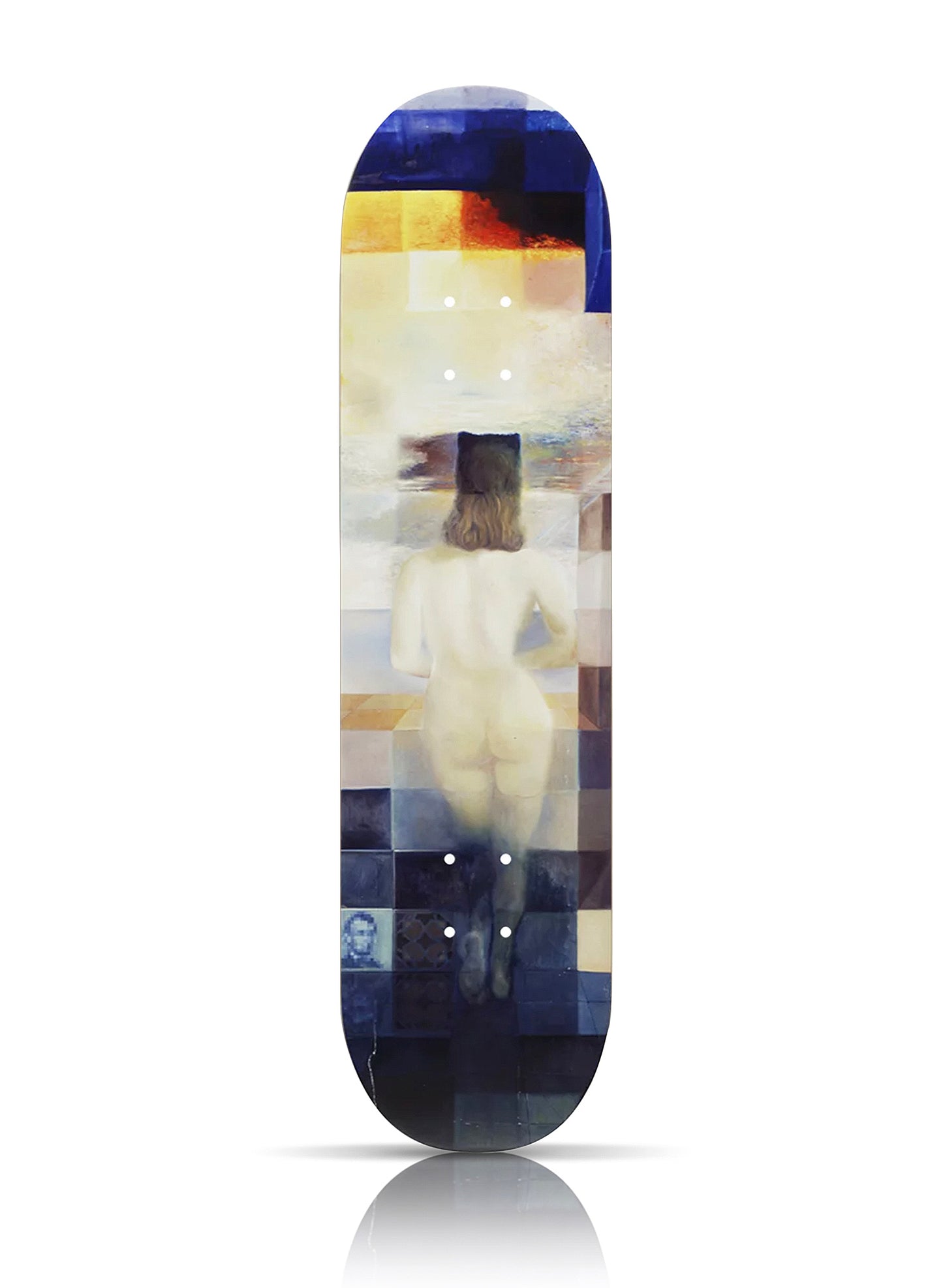 SALVADOR DALI (after) 'Gala Contemplating the Mediterranean' (2020) Triptych Skateboard Deck Set