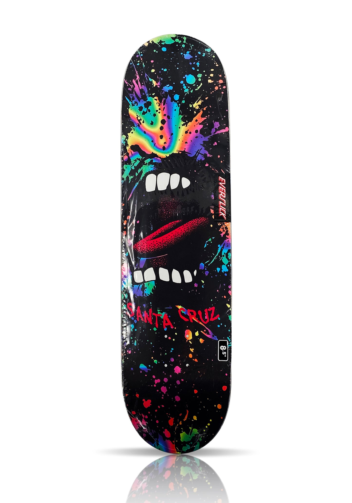 SANTA CRUZ 'Big Mouth Splatter' (2019) Skateboard Deck