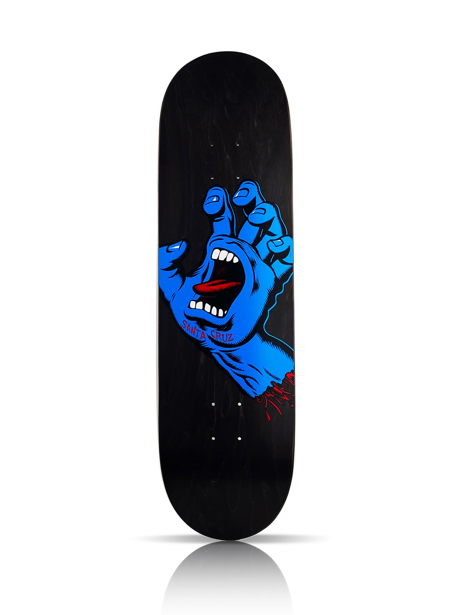 SANTA CRUZ 'Screaming Hand' (2017) Skateboard Deck (black)