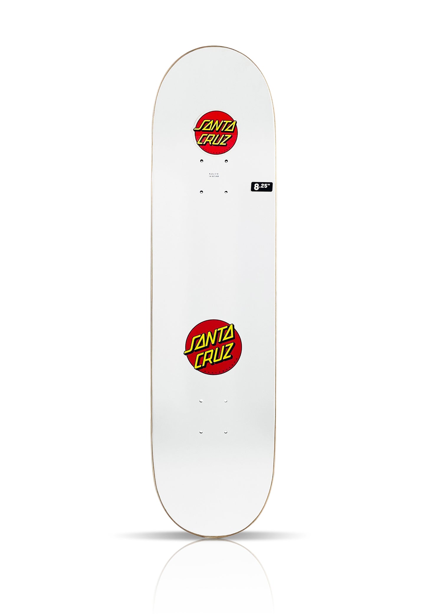 SANTA CRUZ 'Screaming Hand' (2017) Skateboard Deck (white)