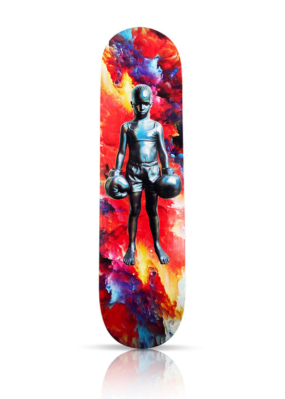 SCHOONY 'Prismatic Bruiser' (2019) Skateboard Deck (#9)