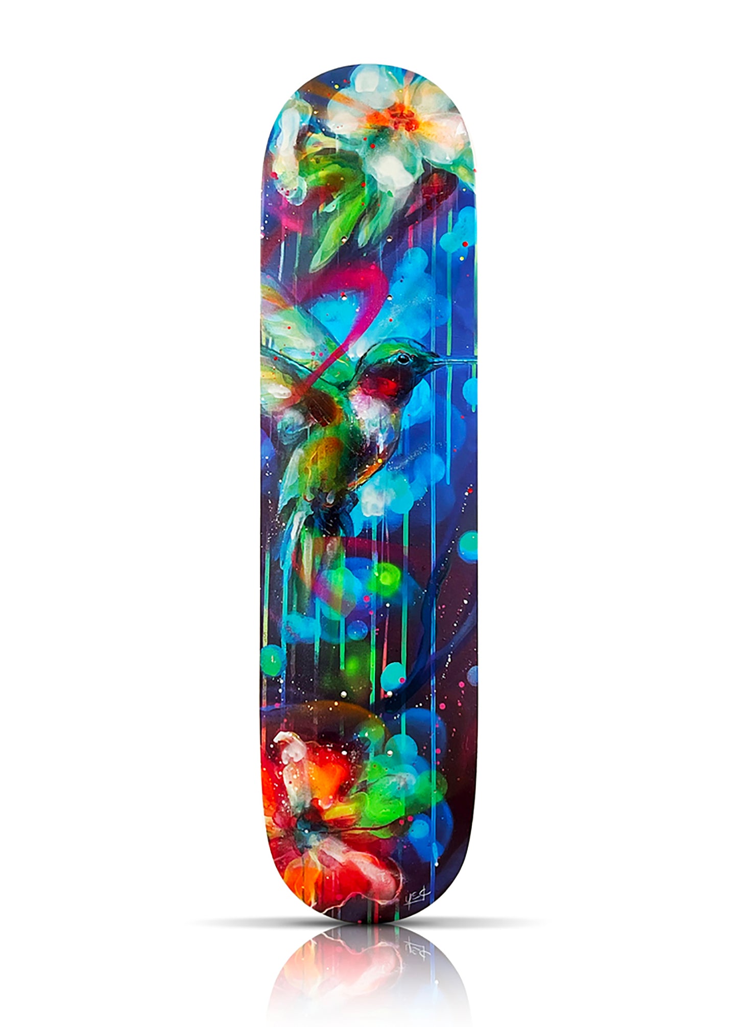 SEMA LAO x Street Art Place 'Nectar' (2021) Hand-Finished Skateboard Deck