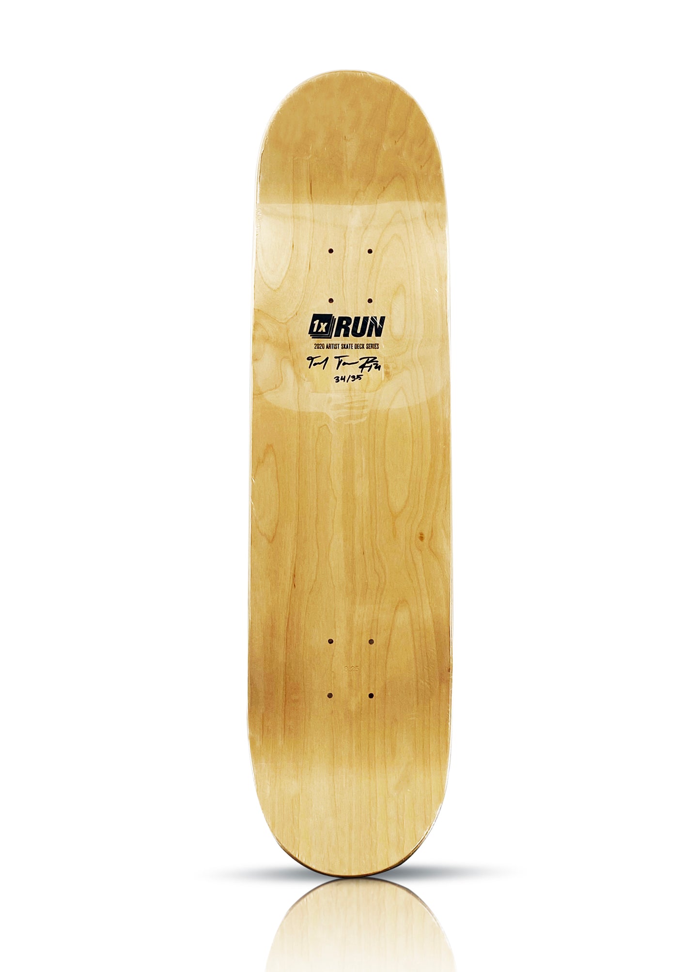 SHEEFY x 1xRUN 'Sk8 Study' (2021) Skateboard Deck