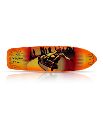 SHEPARD FAIREY x JIM MUIR '1977 Lost Board' (2013) RARE Hand-Signed Skateboard Deck