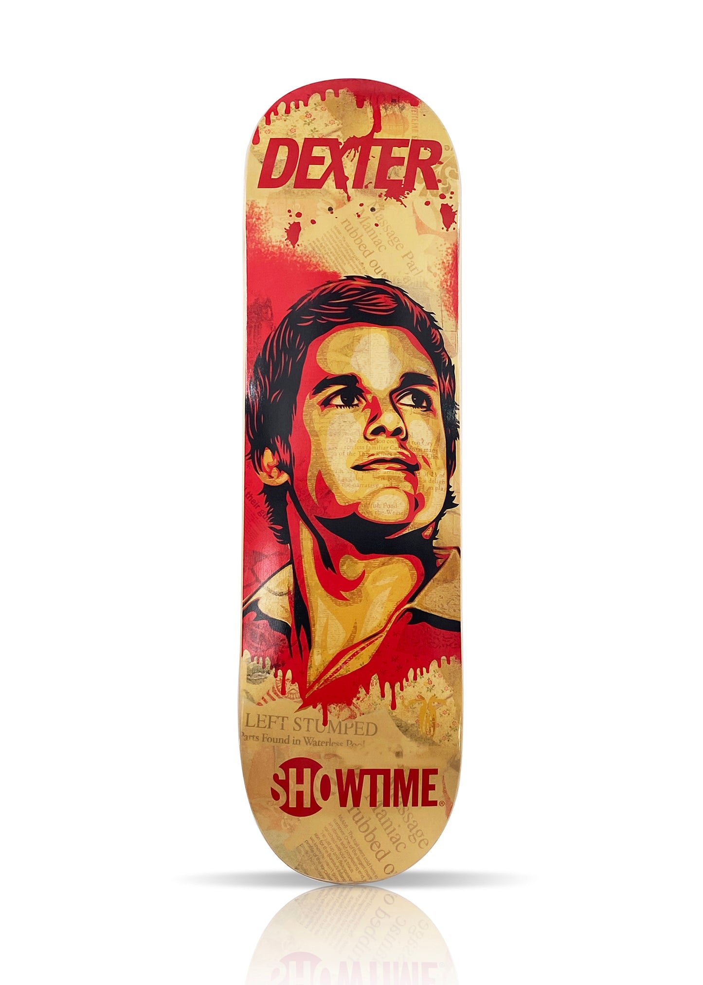 SHEPARD FAIREY x Showtime 'Dexter' (2012) Skateboard Deck