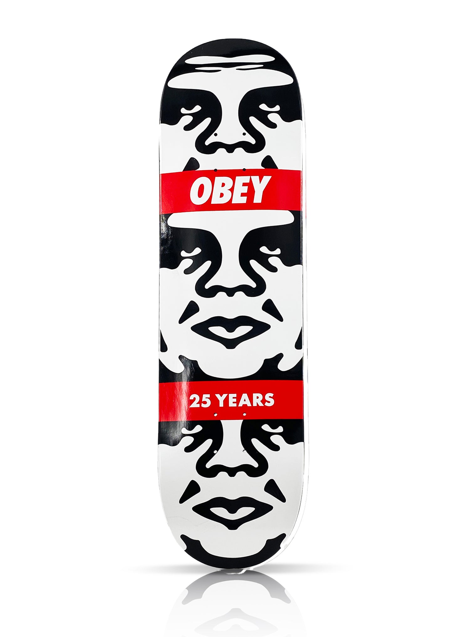 Œuvre D'art Mural OBEY « No Future » Par Shepard Fairey - Skateboard Set De 3 - 80x20 Cm (2020+)