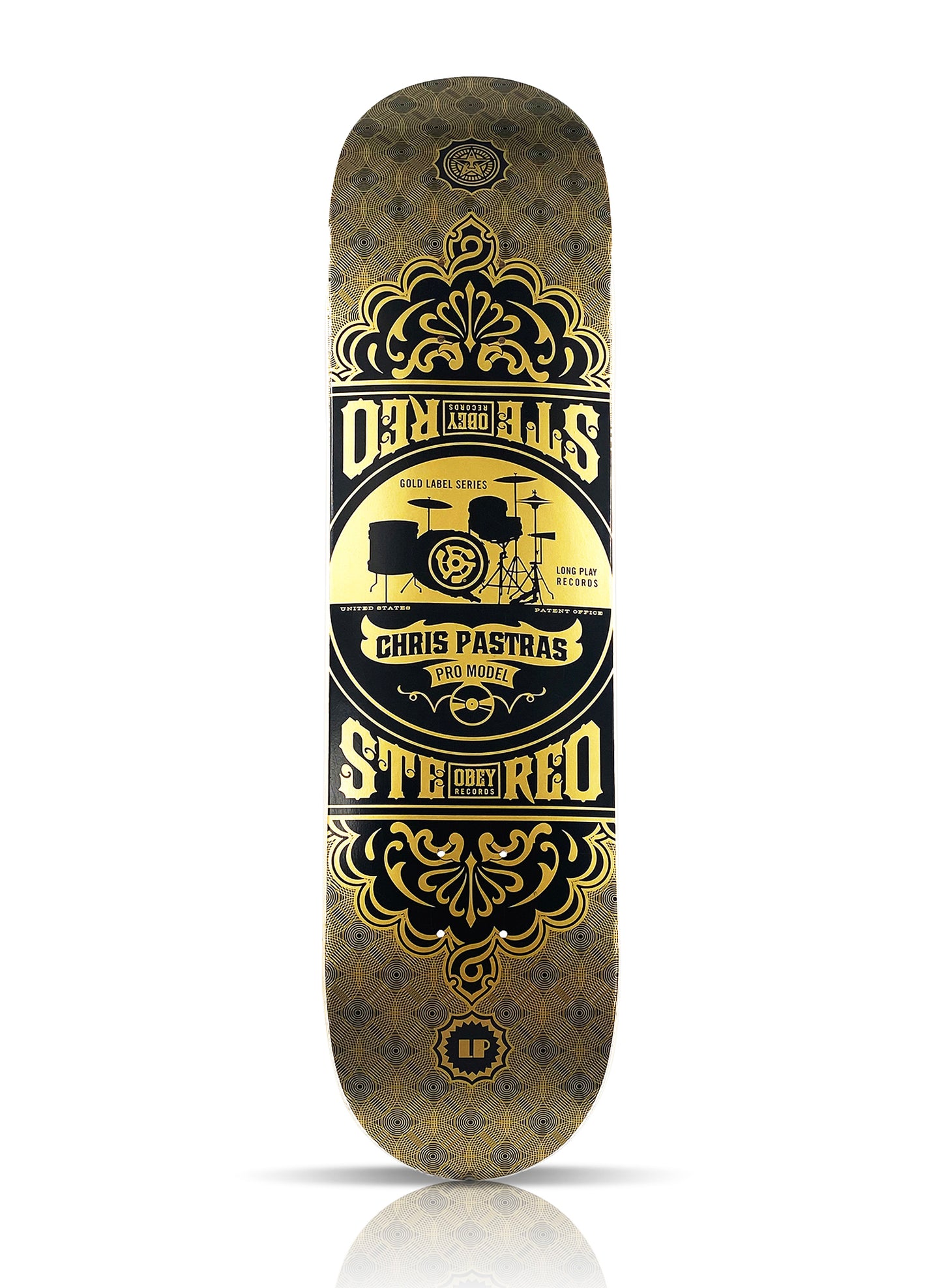 SHEPARD FAIREY x Stereo Skateboards 'Chris Pastras' (2009) Skateboard Deck