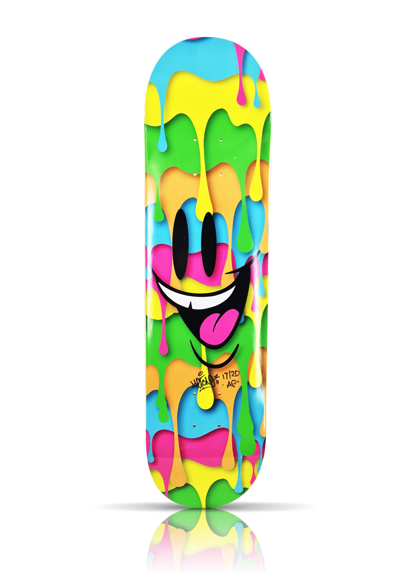 SKET ONE 'Drip Phase' (2022) Hand-Signed Skateboard Deck (17)