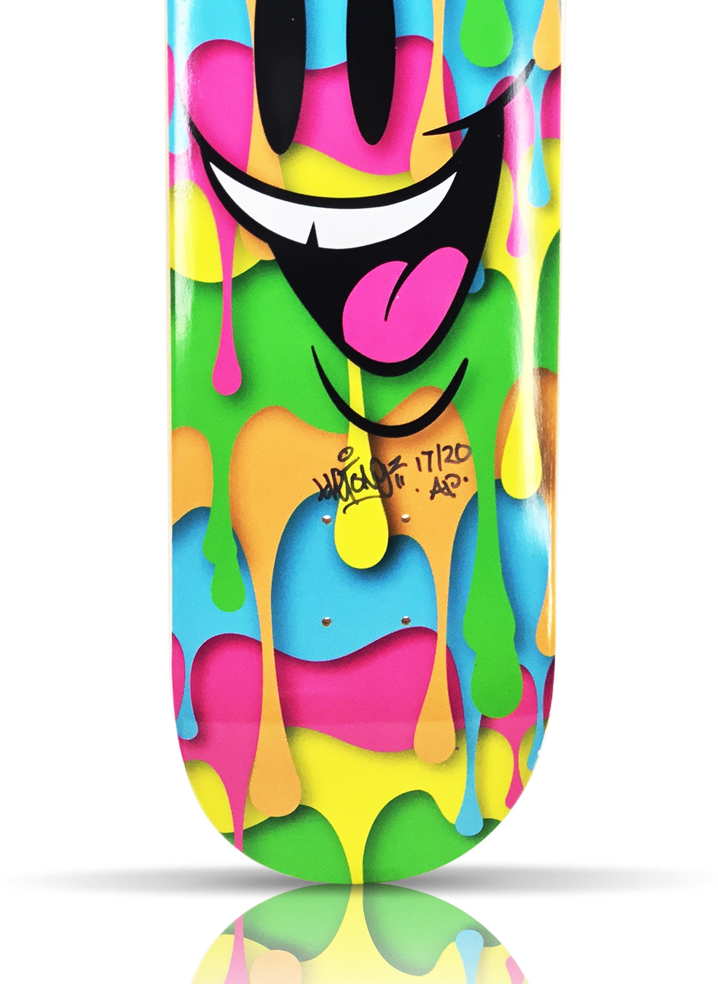 SKET ONE 'Drip Phase' (2022) Hand-Signed Skateboard Deck (17)