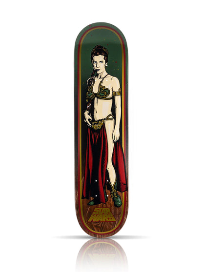 STAR WARS x Santa Cruz 'Slave Leia' (2014) LE Skateboard Deck