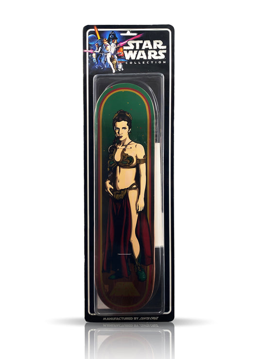 STAR WARS x Santa Cruz 'Slave Leia' (2014) LE Skateboard Deck