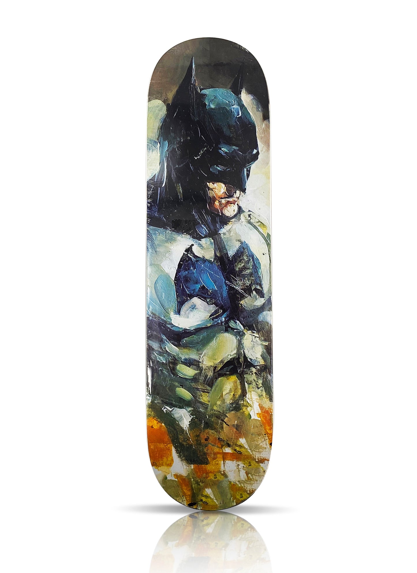 STEPHEN D. BUNTING 'Dark Myst (Batman)' (2018) Hand-Signed Skateboard Deck