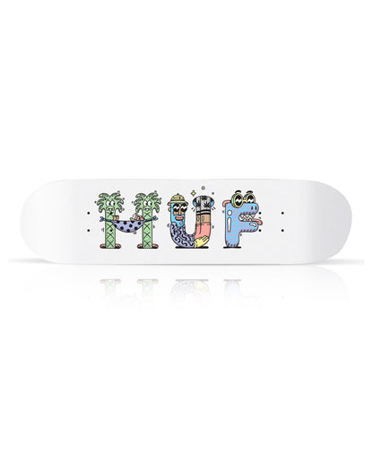 STEVEN HARRINGTON x HUF 'Characters' (2021) Skateboard Deck