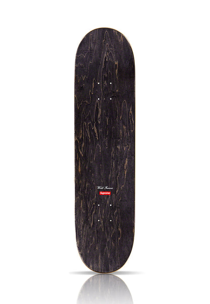 SUPREME 'Bling Box Logo' (2021) Skateboard Deck (platinum)