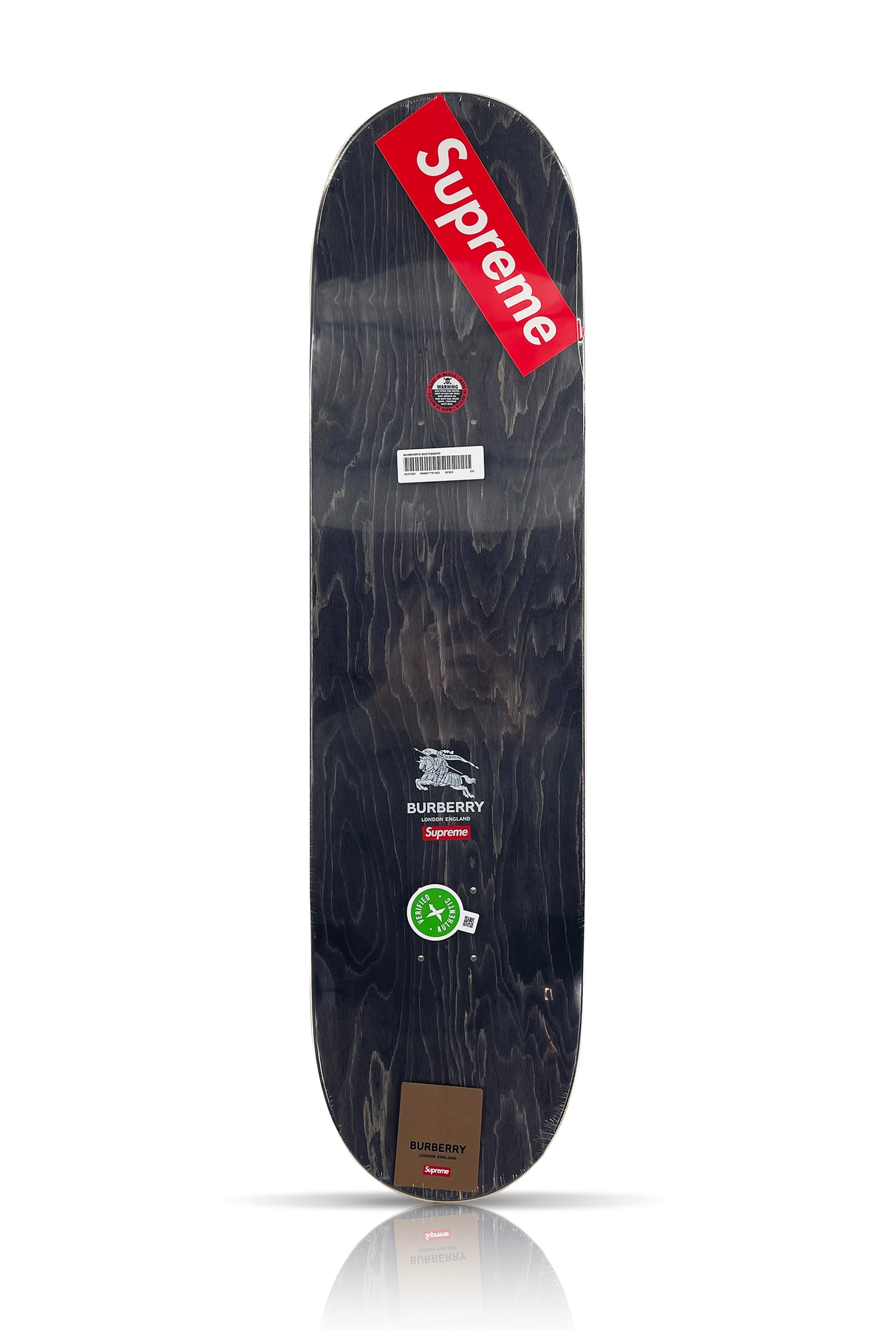 SUPREME 'Burberry' (2022) Skateboard Deck (beige)