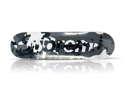 SUPREME 'Camo Logo' (2020) Quadriptych Skateboard Deck Set