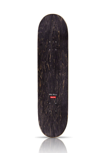 SUPREME 'Illegal Business Controls America' (2017) Skateboard Deck (blue)