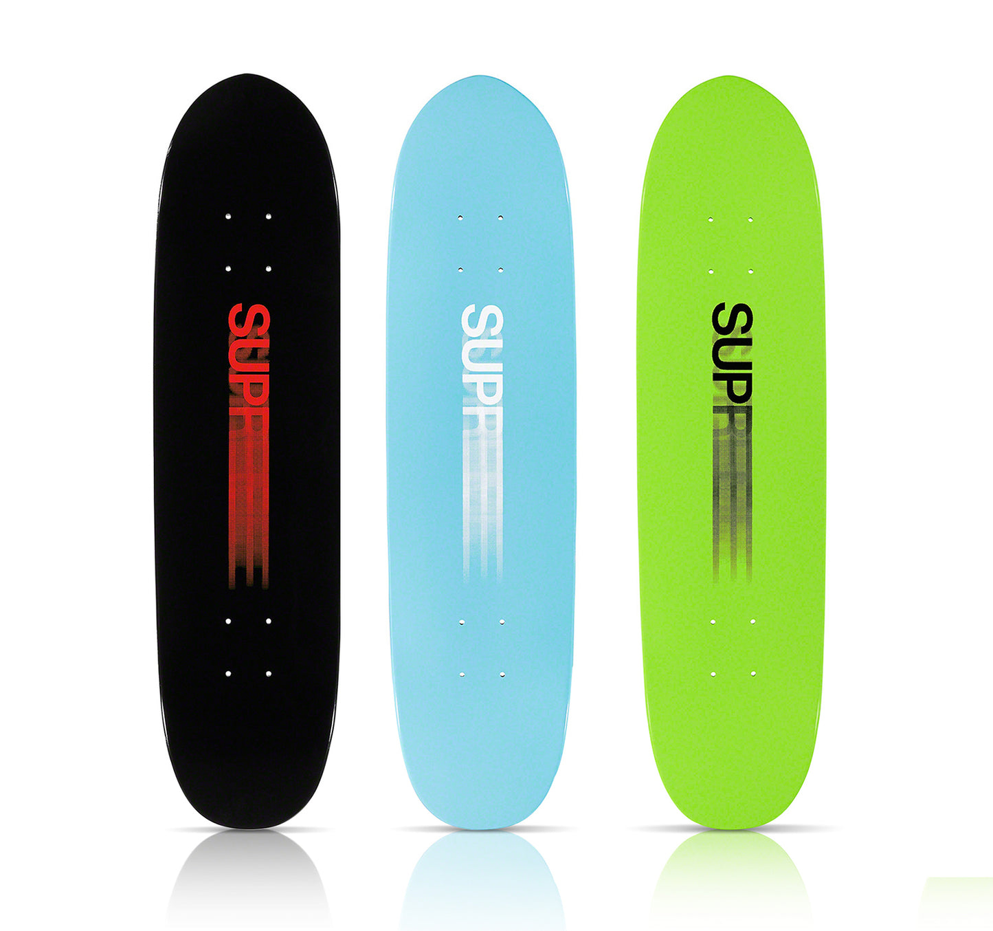 SUPREME 'Motion Logo (Goodfellas)' (2020) Triptych Skateboard Deck Set