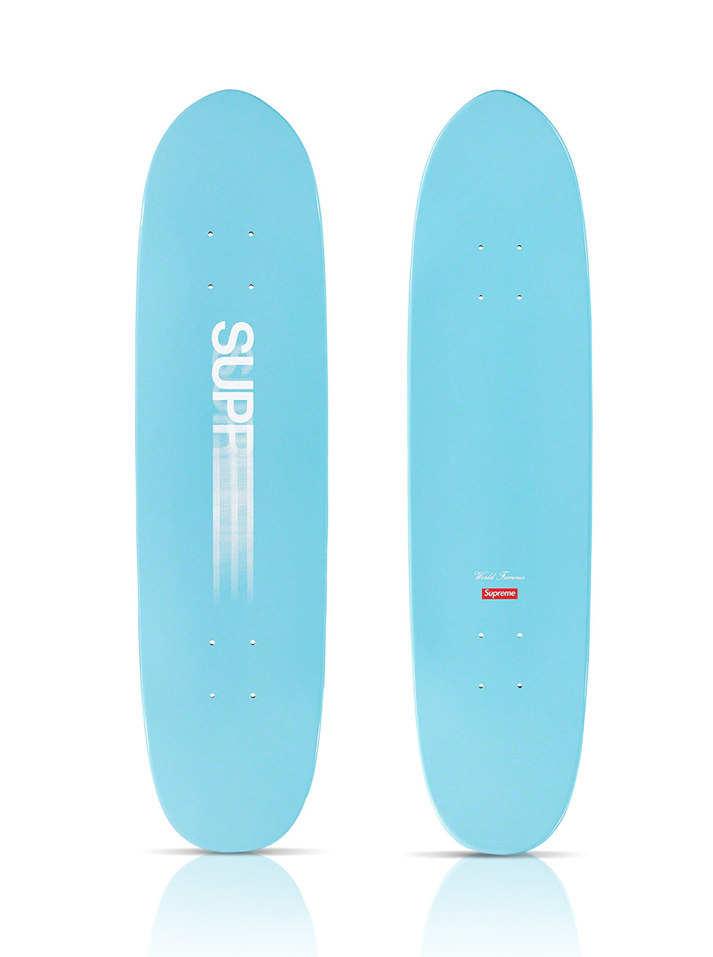 SUPREME 'Motion Logo' (2020) Cruiser Skateboard Deck (sky blue)