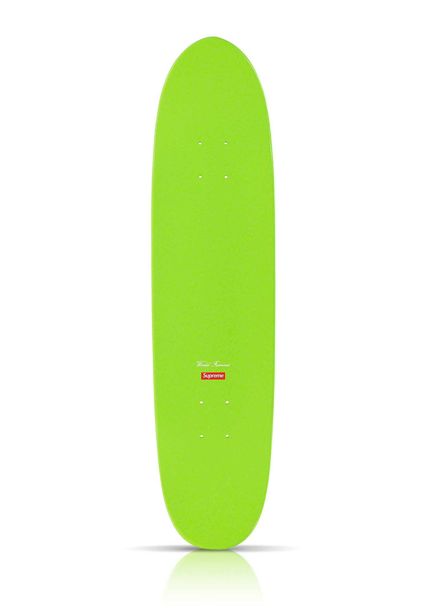 SUPREME 'Motion Logo' (2020) Cruiser Skateboard Deck (lime)