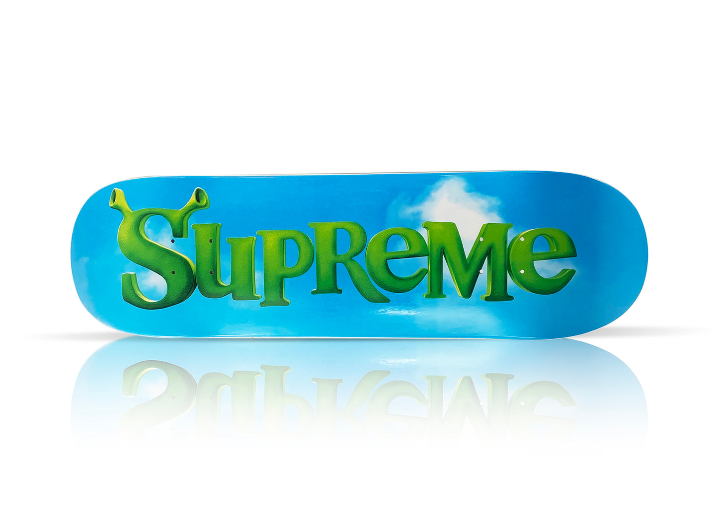 SUPREME 'Shrek' (2021) Triptych Skateboard Deck Set