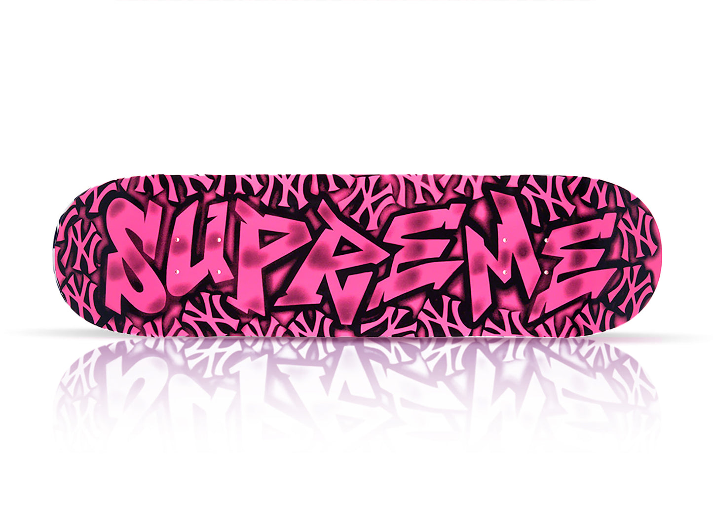 SUPREME 'Yankees Airbrush' (2020) Triptych Skateboard Deck Set